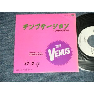 画像: VENUS ヴィーナス　- テンプテーション：キサス DE キサス (MEx++//MINT  WOFC)  / 1982 JAPAN ORIGINAL "WHITE LABEL PROMO" Used  7"SingleMINT/MINT