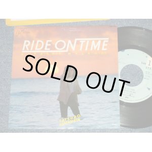 画像:  山下達郎 TATSURO YAMASHITA - RIDE ON TIME : RAINY WALK (Ex/Ex )  / 1980 JAPAN ORIGINAL "PROMO" Used 7" Single