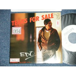 画像: エド山口 EDO YAMAGUCHI - A) TEARS FOR SALE  B) 酔いしれてD. J.( Ex++/MINT- STOFC)  / 1984 JAPAN ORIGINAL "WHITE LABEL PROMO"  Used 7" Single - 