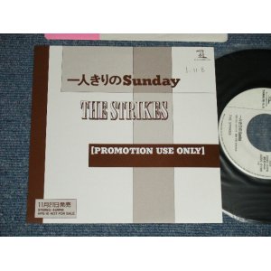 画像:  THE STRIKES ストライクス - 一人きりのSunday : Tweety Bird ( Ex+++/MINT- WOFC) / 1989  JAPAN ORIGINAL "PROMO ONLY CM SONG"  Used 7" Single 