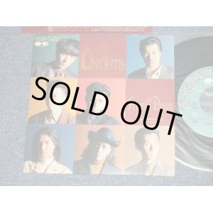画像: チェッカーズ THE CHECKERS - A) FRIENDS AND DREAM  B) ONCE UPON A TIME  (MINT-, Ex+/MINT-  WOBC)  / 1989 JAPAN ORIGINAL "PROMO" Used  7" 45 rpm Single 