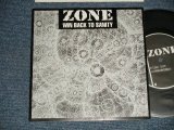 画像: ZONE -  WILL BACK TO SANITY  A) FIND OUT, SONNAMONKA  B) SHORT HOPE, WIN BACK TO SANITY  (MINT-/Ex+)  /  JAPAN ORIGINAL "from INDIES" Used 7" Single  