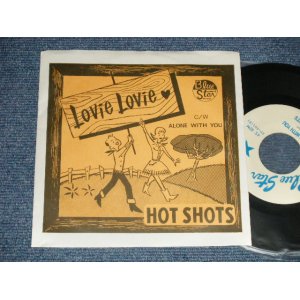 画像: ホット・ショッツ HOT SHOTS (with ROCKIN ENOCHY - A) Lovie Lovie  B) ALONE WITH YOU  ( MINT--/MINT-)  / JAPAN ORIGINAL "from INDIES" Used 7" Single