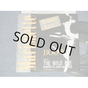 画像: BOOWY -  A)マリオネット MARIONETTE   B) THE WILD ONE (w/SUZI QUATRO) (Ex+/MINT  EDSP) / 1987 JAPAN ORIGINAL Used 7" Single 