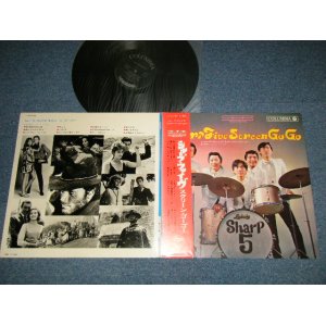 画像: 井上宗孝とシャープ・ファイブ MUNETAKA INOUE & HIS SHARP FIVE - スクリーン・ア・ゴー・ゴー SCREEN A GO GO (EEx++/Ex++ Looks:Ex+++)  / 1968 JAPAN ORIGINAL Used LP with OBI 