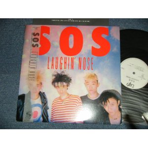 画像: ラフィン・ノーズ LAUGHIN' NOSE - SOS  (Ex+++/MINT-)  / 1986 JAPAN ORIGINAL "WHITE LABEL PROMO" Used Mini-Album with Seethrough OBI 