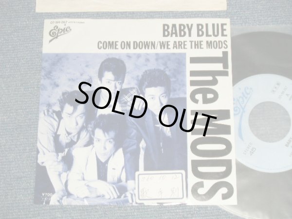 画像1: THE MODS ザ・モッズ - A) BABY BLUE B) COME ON DOWN We Are THE MODS (Ex/Ex+++ STOFC) / 1985 JAPAN ORIGINAL "PROMO" Used  7"Single