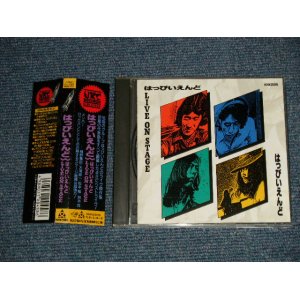 画像: はっぴいえんど HAPPYEND - LIVE ON STAGE (MINT/MINT) /1989 JAPAN ORIGINAL 1st Press Used CD with OBI 