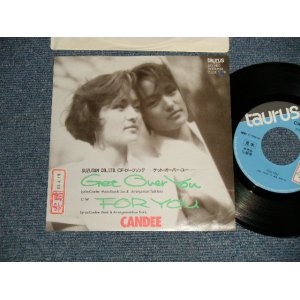 画像: CANDEE -  A)GET OVER YOU  B)FOR YOU (Ex++/Ex++ STOFC, STOL, BB for PROMO) /1988JAPAN ORIGINAL "PROMO" Used 7" Single 