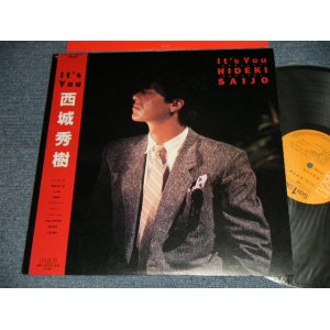 画像: 西城秀樹  HIDEKI SAIJYO SAIJO - IT'S YOU (MINT-/MINT-) / 1983 JAPAN ORIGINAL Used LP with OBI 