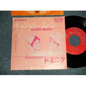 画像: ザ・ピーナッツ THE PEANUTS - A)キャンディー・ムーン Bドミニク DOMINIQUE(Ex+++/Ex+++ Visual Grade)  / 1964 JAPAN ORIGINAL Used 7"  Single シングル