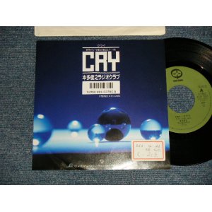 画像: 本田俊之 TOSHIYUKI HONDA - A)CRY  B)BLACK & RED (Ex++/MINT- STOFC) / 1988 JAPAN ORIGINAL "PROMO" Used 7" Single 