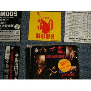 画像: The MODS ザ・モッズ  - LIKE OLD BOOTS (MINT/MINT) / 2017 JAPAN ORIGINAL "COMPLETE SET" Used CD with OBI  