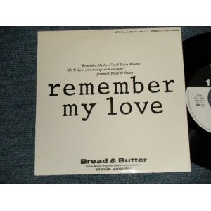 画像: ブレッド ＆ バター BREAD & BUTTER - A) Remember My Love  B) Remember My Love (Japanese Ver) (Ex+++/MINT-) / 1986 JAPAN ORIGINAL Used 7" Single 