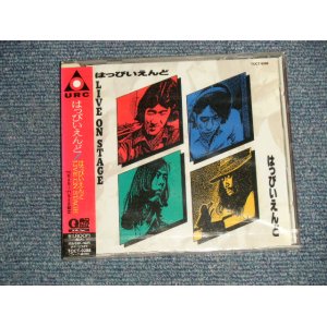 画像: はっぴいえんど HAPPYEND - LIVE ON STAGE (MINT/MINT) /1995 Version JAPAN REISSSUE "BRAND NEW SEALED" CD with OBI 