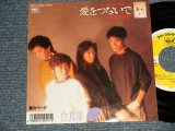 画像: 白鳥座 HAKUTYOUZA - A)愛をつないで CHAIN OF LOVE  B)夏のぺージ (MINT-/MINT) / 1988 JAPAN ORIGINAL Used 7" Single 