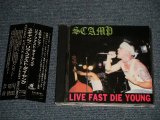 画像: スキャンプ SCAMP - LIVE FAST DIE YOUNG リブ・ファスト・ダイ・ヤング (MINT-/MINT) / 1991 JAPAN ORIGINAL Used CD with OBI 