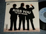画像: TM NETWORK - A) KISS YOU  B) SELF CONTROL~VERSION "THE BUDOKAN"  (Ex+++/MINT- SWOFC) /1987 JAPAN ORIGINAL "PROMO" Used 7" Single 
