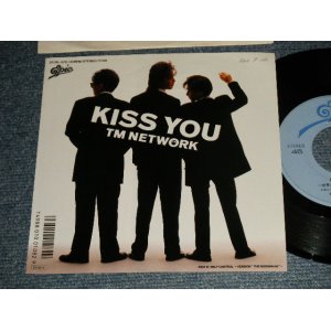 画像: TM NETWORK - A) KISS YOU  B) SELF CONTROL~VERSION "THE BUDOKAN"  (Ex+++/MINT- SWOFC) /1987 JAPAN ORIGINAL "PROMO" Used 7" Single 
