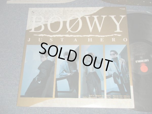 画像1: BOOWY ボウイ - JUST A HERO (MINT-/MINT) / 1986 JAPAN ORIGINAL Used LP  