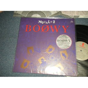 画像: BOOWY BOΦWY ボウイ - MORAL + 3 (With ORIGINAL COMPANY SOFT VINYL BAG) (MINT/MINT- Looks:Ex++) / 1988 JAPAN REISSUE Used LP