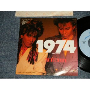 画像: TM NETWORK - A) 1974 (16光年の訪問者)  B) パノラマジック (アストロノーツの悲劇) (Ex++/MINT-) /1984 JAPAN ORIGINAL "PROMO" Used 7" Single 