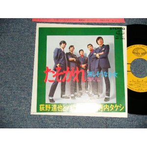 画像: 荻野達也とバニーズ (寺内タケシ TAKESHI TERAUCHI ) TATSUYA OGINO & THE BUNNYS - A) たそがれ   B)淋しそうな少女  (Ex+++/Ex+++)  / 1969 JAPAN ORIGINAL Used 7" 45 rpm Single 