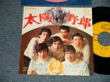 画像: バニーズ THE BUNNYS (寺内タケシ TAKESHI TERAUCHI )  - A) 太陽野郎   B)ワールド・ボーイ(Ex++/MINT-) / 1967 JAPAN ORIGINAL Used 7" 45 rpm Single 