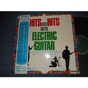 画像: 村上光雄とジュエル・ポップス MURAKAMI MITSUO  - エレキ・ギターでヒット＆ヒット HITS AND HITS WITH ELECTRIC GUITAR   (MINT-/MINT-)/ 1960? JAPAN ORIGINAL/ Used LP with OBI