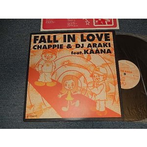 画像: Chappie チャッピー, DJ Araki DJアラキ- FALL IN LOVE (MINT-/Ex++) / 2001 JAPAN ORIGINAL Used LP