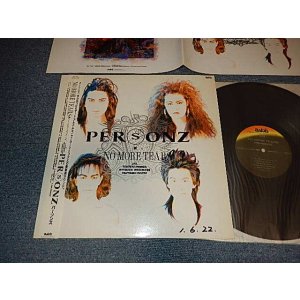 画像: PERSONZ パーソンズ - NO MORE TEARS (MINT-/MINT-) /1989 JAPAN ORIGINAL Used LP With OBI