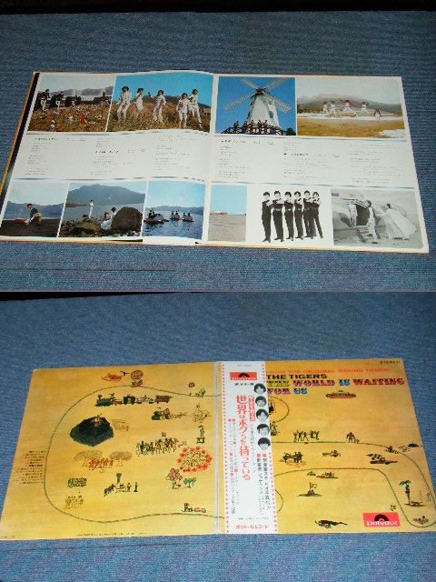 画像: ザ・タイガース　-　世界は僕らを待っている　：　THE TIGERS  - THE WORLD IS WAITING FOR US / 1969 Released Version JAPAN  LP With OBI  