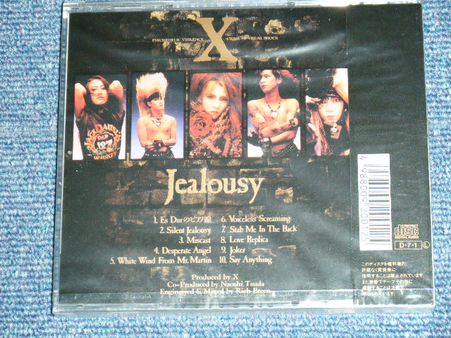 画像: X - JEALOUSY / 1980's  JAPAN ORIGINAL Brand New SEALED  CD 