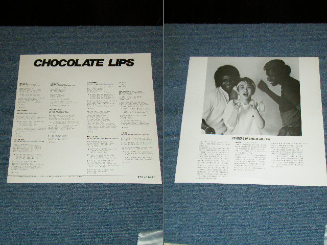 画像: CHOCOLATE LIPS - CHOCOLATE LIPS　/ 1984 JAPAN ORIGINAL White Label Promo LP