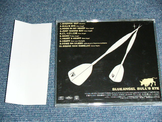 画像: ブルー・エンジェル　BLUE ANGEL - BULL'S EYE / 2002 JAPAN ORIGINAL Used CD  With OBI
