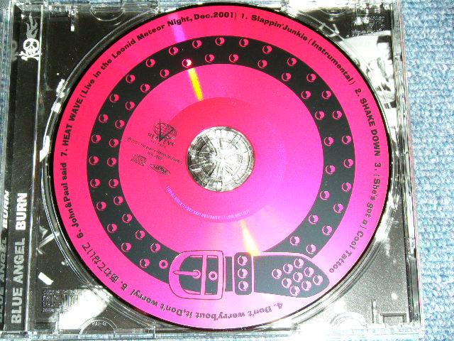 画像: ブルー・エンジェル　BLUE ANGEL - BURN / 2002 JAPAN ORIGINAL Used CD  With OBI