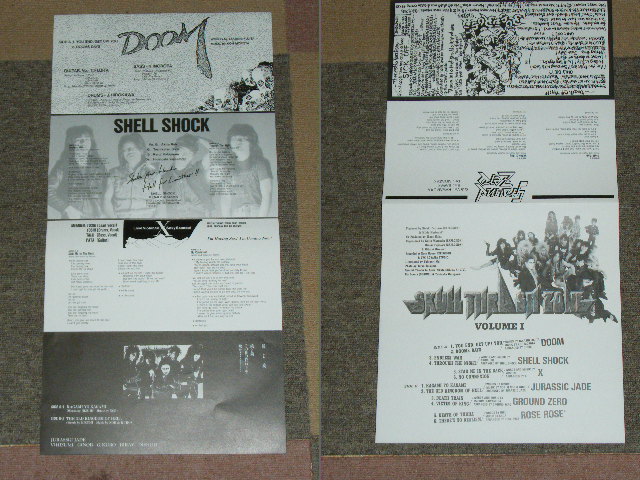 画像: V.A. OMNIBUS ( X / DOOM & Others ) - SKULL TRASH ZONE VOL.1 / 1987 JAPAN ORIGINAL Used LP With OBI 