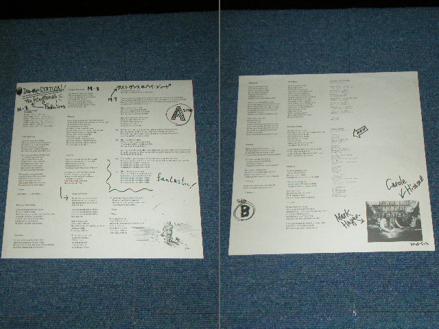 画像: キング・トーンズ THE FABULOUS KINGTONES - DOO-WOP STATION ( 大滝詠一　ワークス　/ EIICHI OHTAKI WORKS ) / 1981 JAPAN ORIGINAL Used LP With OBI 