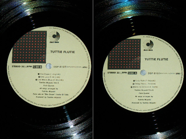 画像: 秋吉敏子 TOSHIKO AKIYOSHI - トゥッティ・フルーティ TUTTIE FLUTIE / 1980 JAPAN ORIGINAL Used LP With OBI 