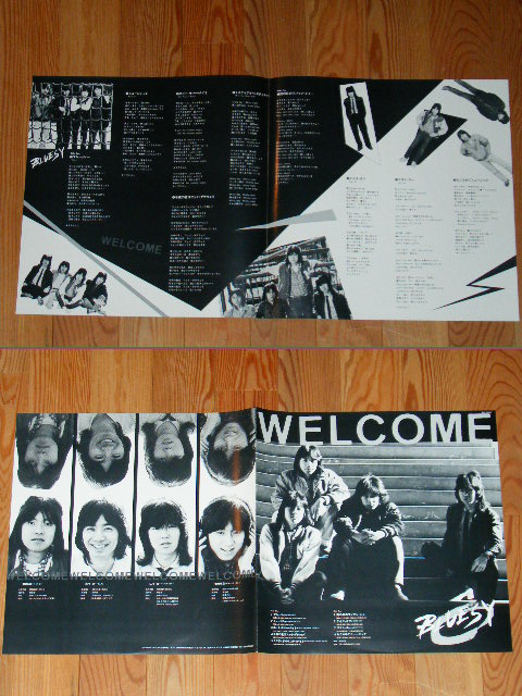 画像: ウエルカム WELCOME - ブルージィー BLUESY / 1981 JAPAN ORIGINAL White Label PROMO Used  LP With OBI 