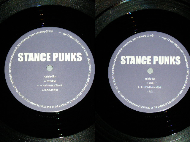 画像: STANCE PUNKS - STANCE PUNKS   / 2002 JAPAN ORIGINAL Brand New 12"EP