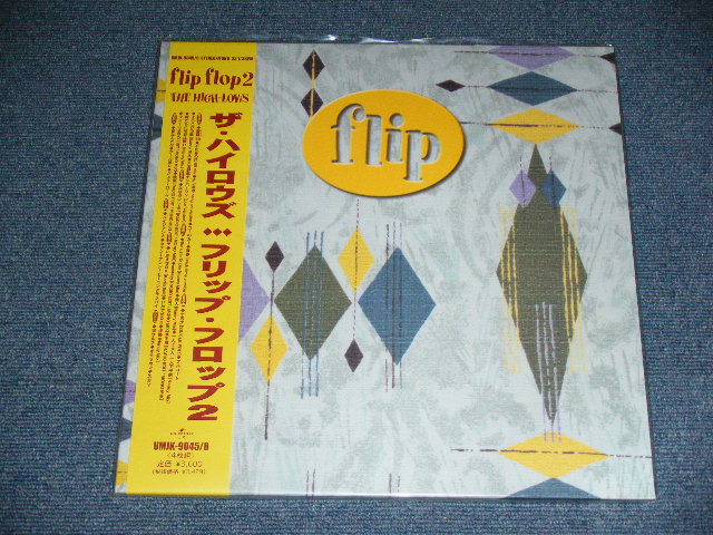画像1: ザ・ハイロウズ THE HIGH-LOWS - フリップ・フロップ２ FLIP FLOP 2 ( 4xLP's Set ) / 2003 JAPAN ORIGINAL BRAND NEW  4 LP's  With OBI 