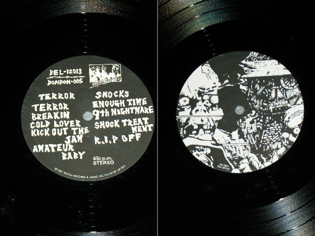 画像: リップ・クリーム LIP CREAM - 9 SHOCKS TERROR / 1987 JAPAN  ORIGINAL Used  45rpm LP 
