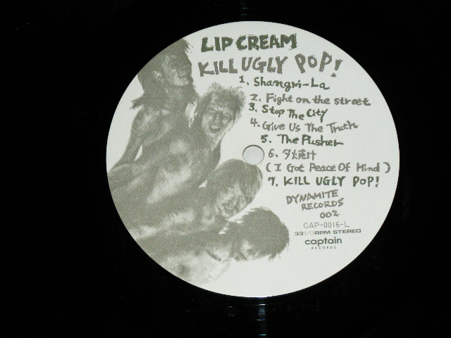 画像: リップ・クリーム LIP CREAM - KILL UGLY POP!  / 1980's JAPAN  Used  LP