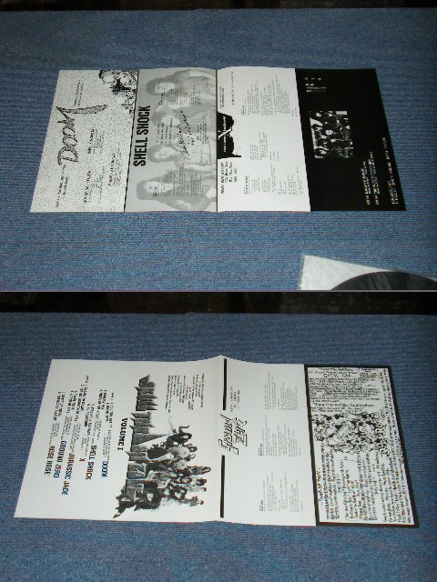 画像: V.A. OMNIBUS ( X / DOOM & Others ) - SKULL TRASH ZONE VOL.1 ( Ex+++/Ex+++ ) / 1987 JAPAN ORIGINAL Used LP With OBI 