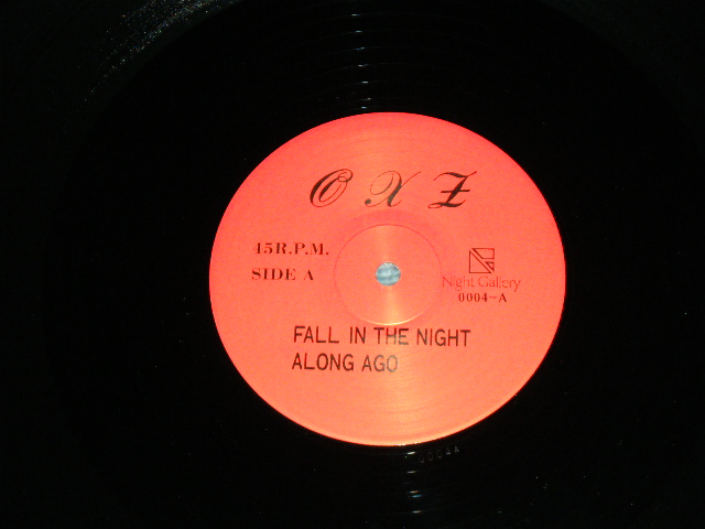 画像: OXZ - FALL IN THE NIGHT  / 19?? JAPAN ORIGINAL Used  45rpm 12" 4 Tracks EP 