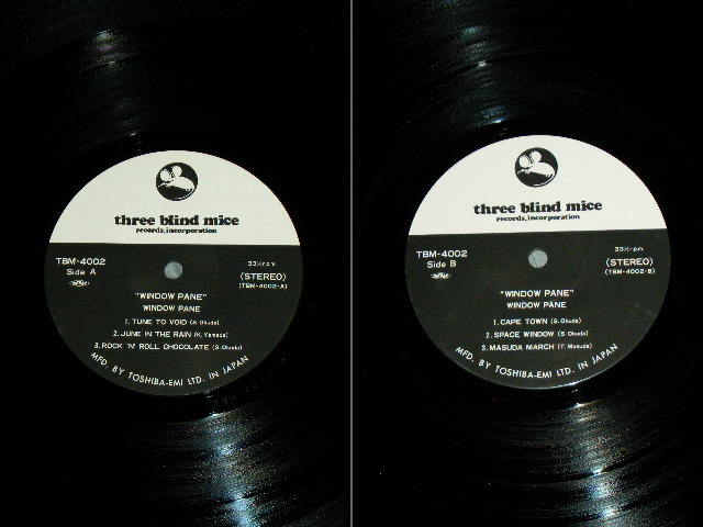 画像: WINDOW PANE - WINDOW PANE ( VG+++/MINT- ) / 1978 JAPAN ORIGINAL Used LP 