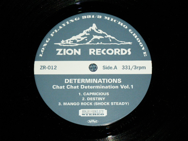 画像: DETERMINATIONS - CHAT CHAT DETERMINATION VOL.1 / 2002 JAPAN ORIGINAL Used LP 