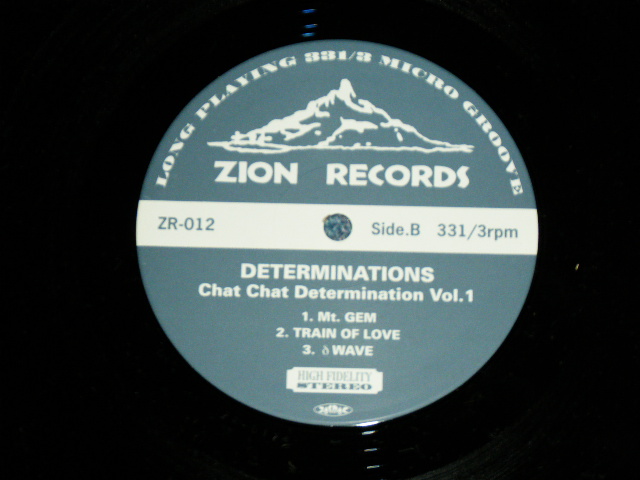 画像: DETERMINATIONS - CHAT CHAT DETERMINATION VOL.1 / 2002 JAPAN ORIGINAL Used LP 