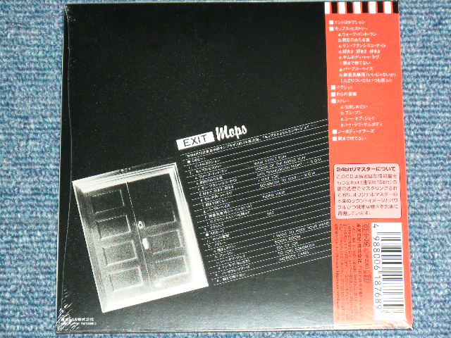 画像: モップス MOPS - EXIT  /  2003 JAPAN  'Mini-LP PAPER SLEEVE/紙ジャケ' Brand New SEALED CD 